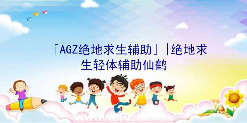 「AGZ绝地求生辅助」|绝地求生轻体辅助仙鹤